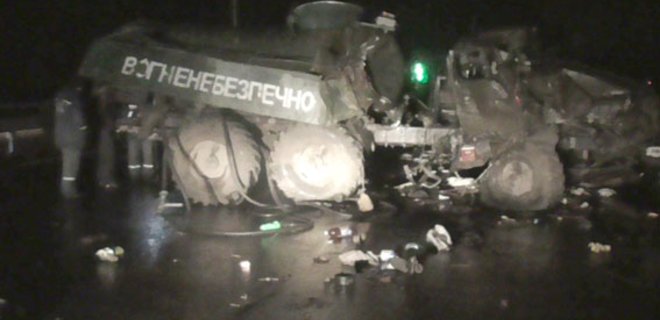 На Полтавщине столкнулись два грузовика: погиб сержант ВСУ - Фото