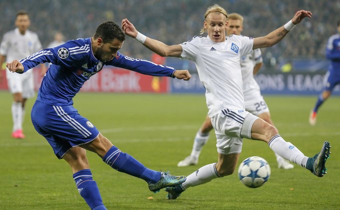 Динамо и Челси разошлись миром в матче Лиги чемпионов в Киеве