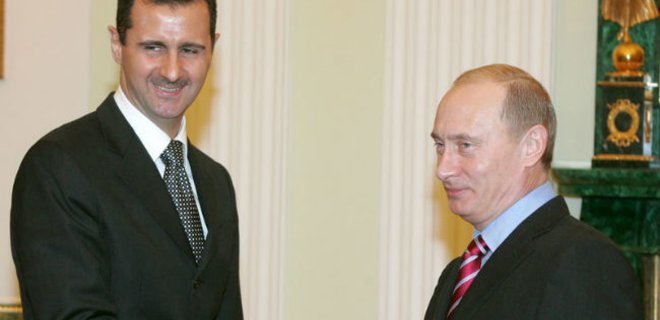Путин и Асад встретились в Москве - Фото