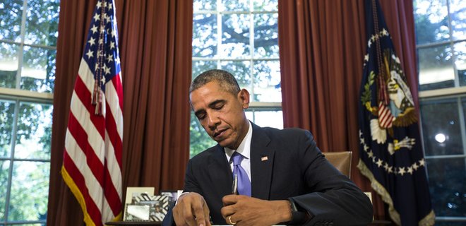 Обама наложил вето на проект военного бюджета США - Фото