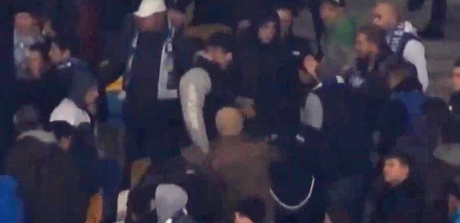 МВД возбудило дело по факту избиения фанов на матче Динамо-Челси - Фото