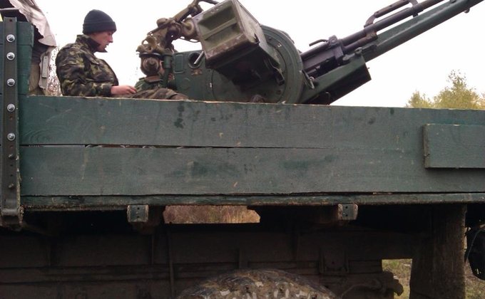 Десантники ВСУ провели учения с Humvee, минометами и ЗУ: фото