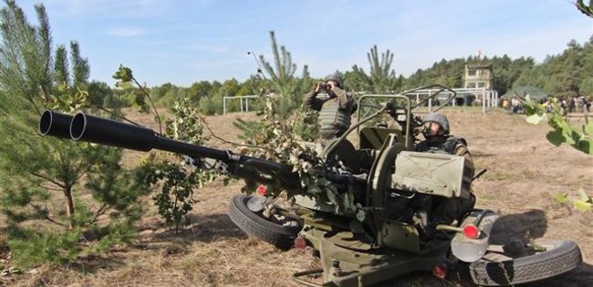 Силы АТО завершили отвод артиллерии на Артемовском направлении - Фото