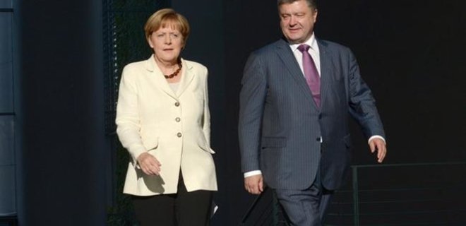 Порошенко и Меркель увидели 