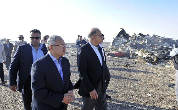 Крушение российского самолета Airbus A321 в Египте: фоторепортаж