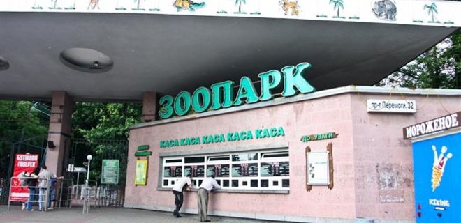 В Киеве обокрали кассу зоопарка - Фото