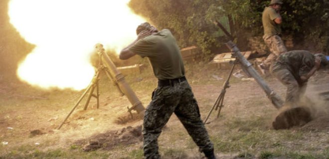 ИС: В Донецкой области враг двое суток пытался вытеснить силы АТО - Фото
