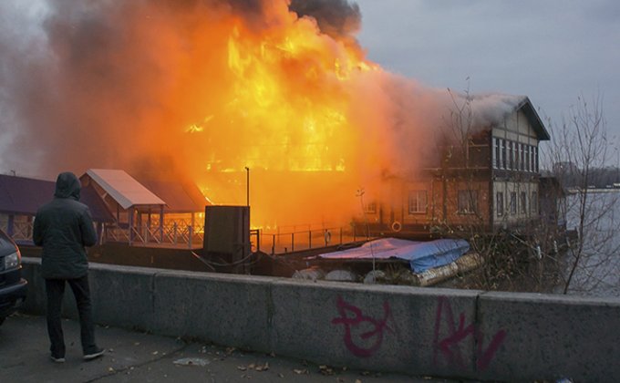 Пожар в "Веранде"ликвидирован: фото