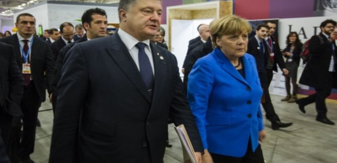 Германия подтвердила поддержку реформ в Украине - Порошенко - Фото