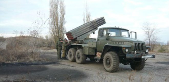 Разведка обнаружила спрятанные САУ и Грады боевиков в Донбассе - Фото