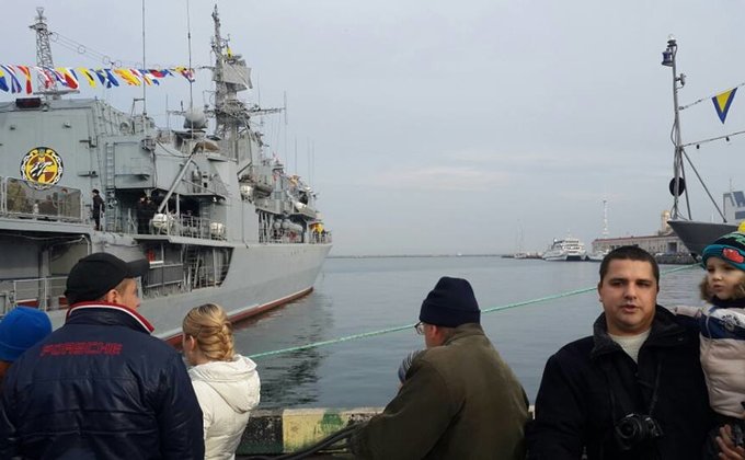 Одесситам показали корабли и вооружение военно-морских сил: фото