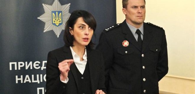 В Киеве открыт первый центр рекрутов Национальной полиции - Фото