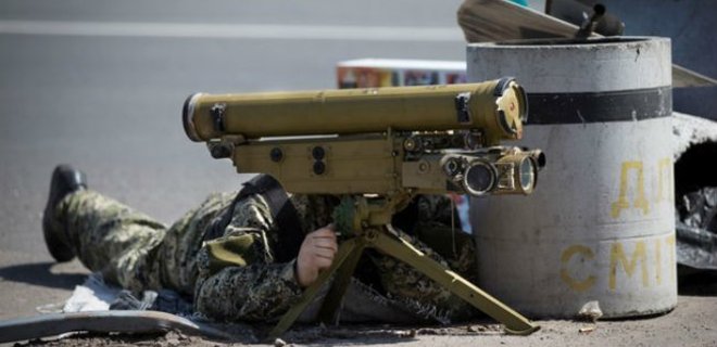 На Донетчине боевики использовали ПТРК против украинских военных - Фото