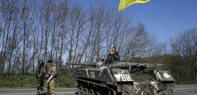 Под Луганским силы АТО отбили атаку гибридной армии - Фото