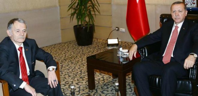 Мустафа Джемилев встретился с президентом Турции - Фото