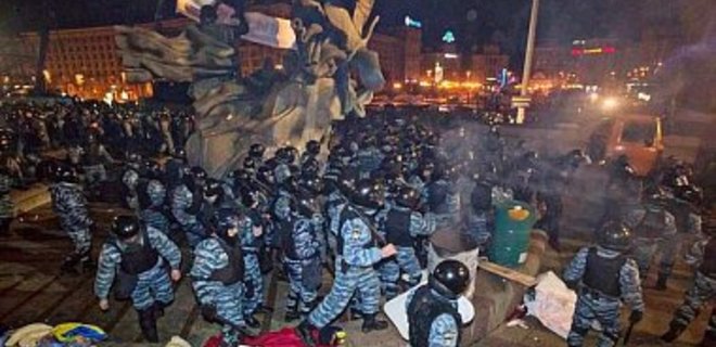 Беркутовцы, разогнавшие Майдан, будут служить в полиции - Фото