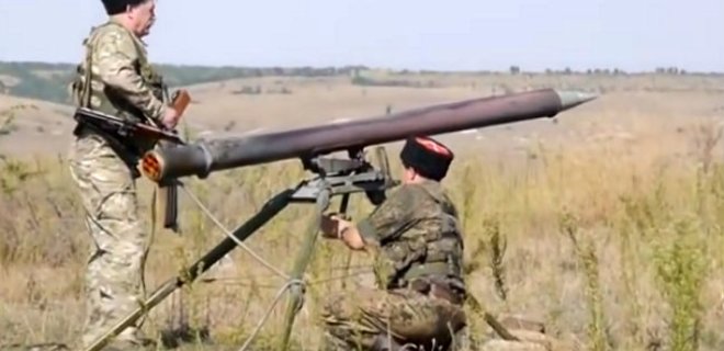 На Луганщине террористы обстреляли силы АТО из установок Град-П - Фото