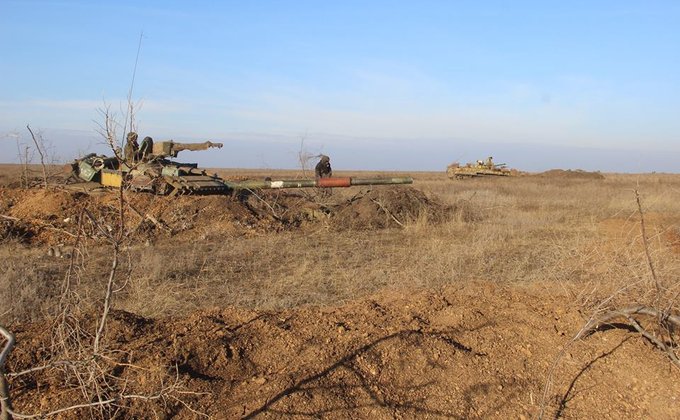 Танкисты новой 14-ой бригады ВСУ провели боевые стрельбы: фото