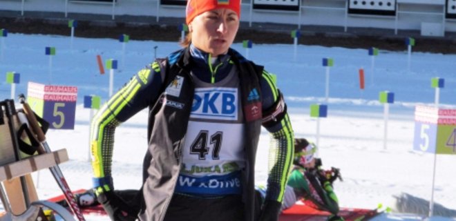 Биатлон: Семеренко победила в гонке на Кубке Словении - Фото