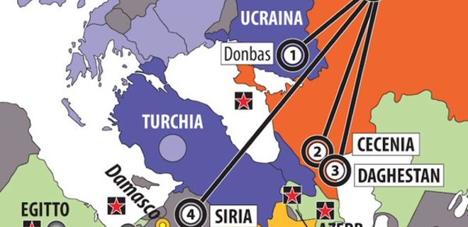 Итальянское издание обозначило аннексированный Крым частью РФ - Фото