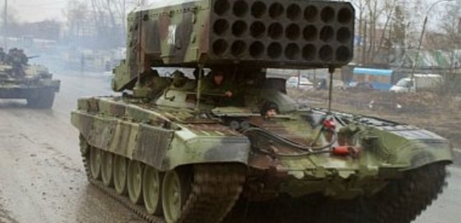 Стало известно, где боевики разместили российскую ТОС-1 Буратино - Фото