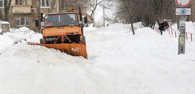 Штормовое предупреждение по Украине: сильный снег и мороз - Фото
