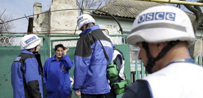 Миссия ОБСЕ зафиксировала взрывы в оккупированном Коминтерново - Фото