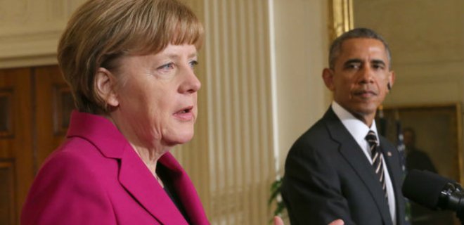 Обама и Меркель потребовали ускорить полное выполнение Минска-2 - Фото