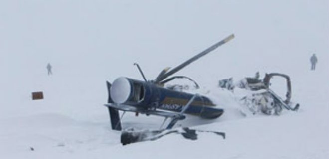 В Казахстане разбился летевший в больницу вертолет, экипаж погиб - Фото