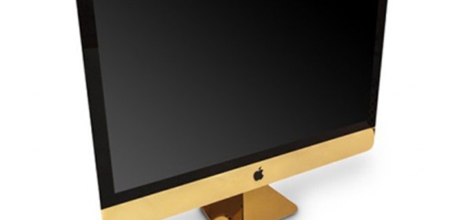 В Британии создали золотой MacBook: фото - Фото