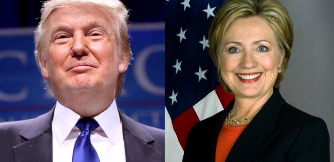 Клинтон и Трамп лидируют в президентской гонке в США - опрос - Фото