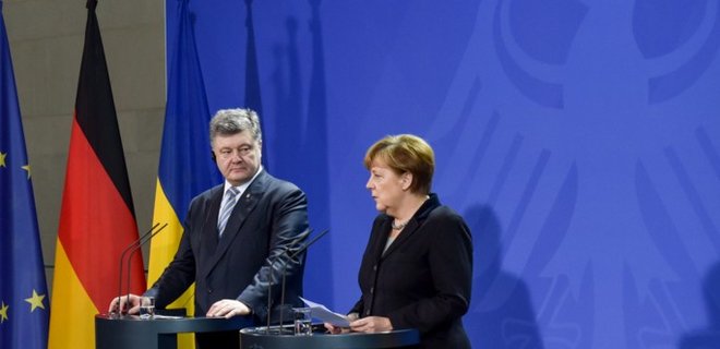В АП рассказали об итогах переговоров Порошенко с Меркель - Фото