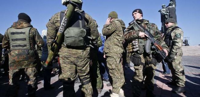 ИС: В Донецке опознали подразделение морских пехотинцев РФ - Фото