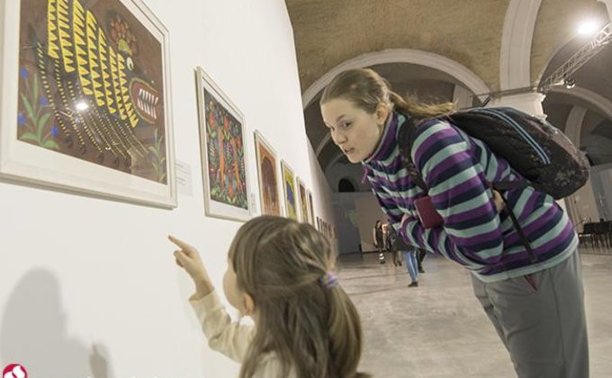 Фантастический мир Марии Примаченко: фото с открытия выставки