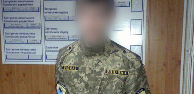 В Мариуполе задержали лже-бойца полка Азов - Фото
