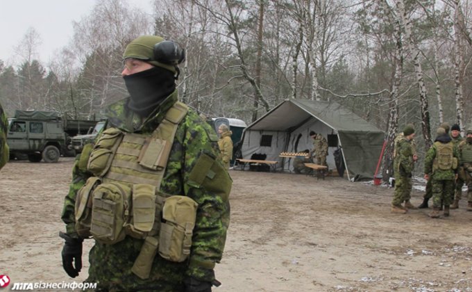 Как Канада помогает Украине: фоторепортаж с Яворовского полигона