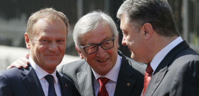 Порошенко в Брюсселе проведет встречи с Туском и Юнкером - Фото