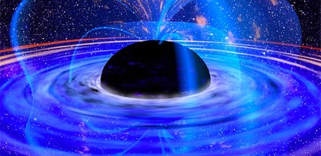 Ученые описали испарение крупной черной дыры - Фото