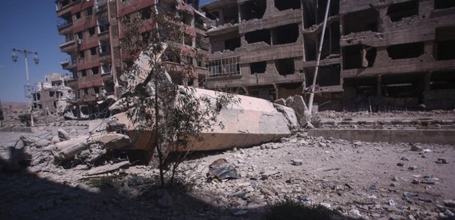 Удар ВВС Сирии по району Дамаска привел к гибели 33 человек - СМИ - Фото