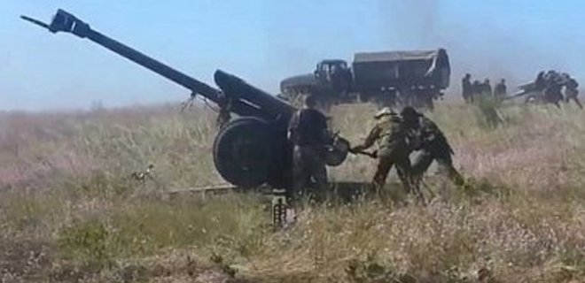 Боевики из ствольной артиллерии обстреляли Саханку и Бердянское - Фото