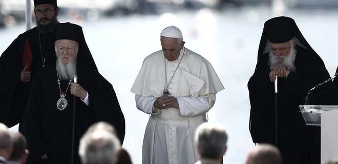 Папа римский и лидеры православия призвали помочь беженцам - Фото