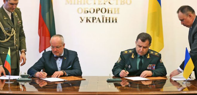 Украина и Литва подписали меморандум о военной подготовке ВСУ - Фото