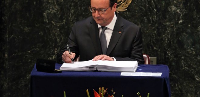171 страна подписала Парижское соглашение по климату - Фото