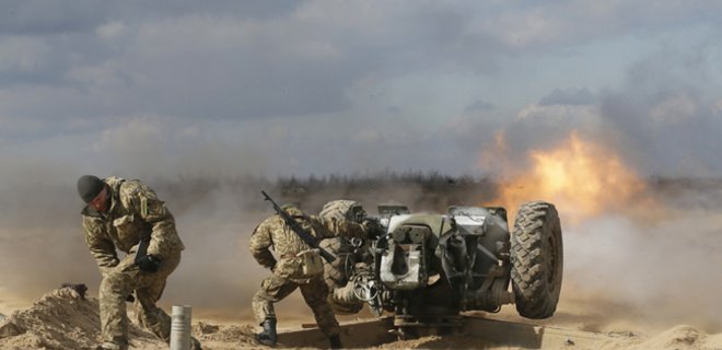 Боевики из Донецка обстреляли позиции АТО под Красногоровкой - Фото
