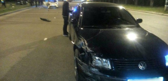 В Харькове произошло ДТП с участием патрульного авто: фото - Фото