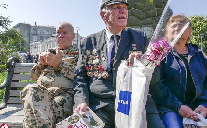 Каким был День победы в Киеве: фоторепортаж