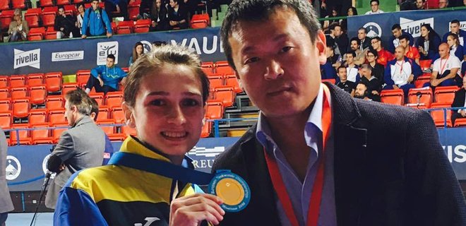 Украинка Ромолданова выиграла на чемпионате Европы по тхэквондо - Фото
