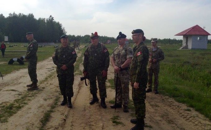 Снайперские учения на полигоне в Житомирской области: фото