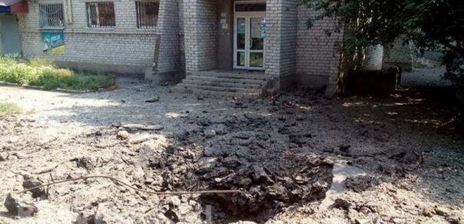 Обстрел в Торецке: боевики били по жилой застройке - Аброськин - Фото