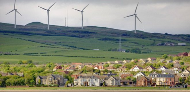 Шотландия прожила целый день лишь на энергии ветра - Фото